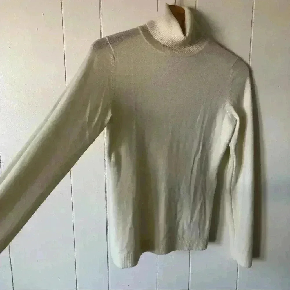 LOFT Merino Wool Blend Turtleneck Sweater Size XS - Picture 3 of 5